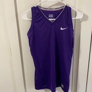 Nike compression work out shirt